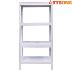 Kệ Thép 4 Tầng 76cmx31cmx153cm Màu Trắng FABINAA