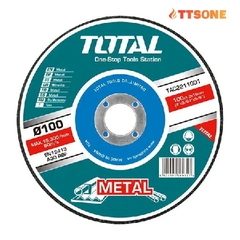 4" (100mm) Đá cắt kim loại Total TAC2211001