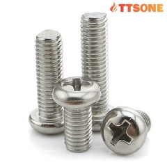 Vít Pake Đầu Tròn Thân BULONG DIN 7985 M6
