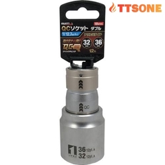 Đầu Khẩu 12 Cạnh Dạng Kép QC Socket Double 12-Point IM-4WO-12K Series