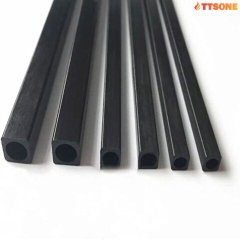 Ống Carbon Vuông 4mm - Carbon Fiber Square Tube 4mm *4mm*2.5mm (1 Mét)