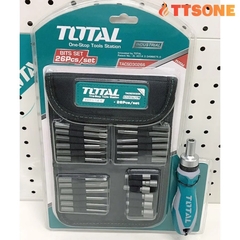 Bộ mũi vít 26 chi tiết TOTAL TACSD30266