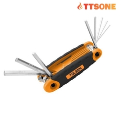 Bộ Lục Giác 8 Cây Hệ Inch TOLSEN 20098