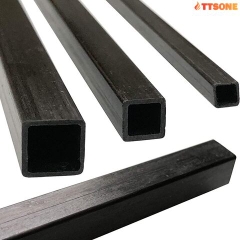 Ống Carbon Vuông 4mm - Carbon Fiber Square Tube 4mm *4mm*2.5mm (1 Mét)