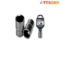 Đầu tuýp hệ mét TOTAL, đầu vuông 1/2″, đầu khẩu, socket 8-32mm