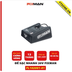 Máy khoan cầm tay FIXMAN dùng pin 20V FL104001-02 - Chính hãng ( Kèm Phụ Kiện)