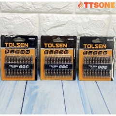 Bộ 10 Đầu Tua Vít Hai Đầu TOLSEN 20360