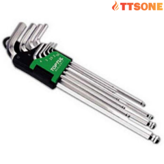 Bộ lục giác đầu bi 9 món dài TOPTUL GAAL0917