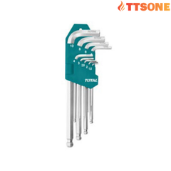 Bộ lục giác đầu bi dài 9 chi tiết TOTAL THT106292 1.5-10mm