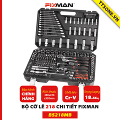 Bộ Cờ Lê 218 Chi Tiết FIXMAN B5218MB - Chính hãng