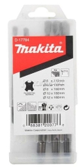 Bộ mũi khoan bê tông đầu gài SDS Makita D-17784 - Chính Hãng