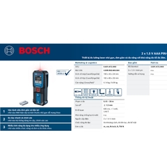 Máy Đo Khoảng Cách Laser Bosch GLM 30-23 (0601072XK0) - Chính Hãng