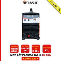 Máy Cắt Kim Loại Công Nghệ Hồ Quang PLASMA CUT60 L211 JASIC - Chính hãng
