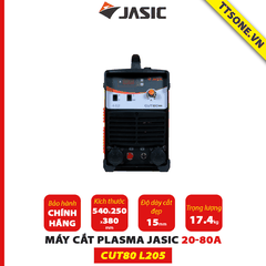 Máy Cắt Kim Loại Công Nghệ Hồ Quang PLASMA CUT80 L205 JASIC - Chính hãng