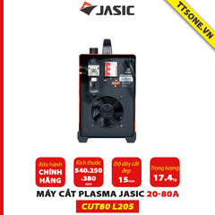 Máy Cắt Kim Loại Công Nghệ Hồ Quang PLASMA CUT80 L205 JASIC - Chính hãng