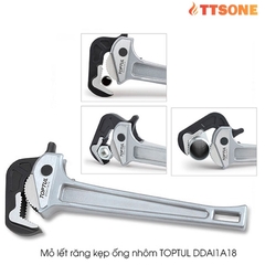 Mỏ lết răng 14"-48'' TOPTUL