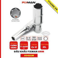 Đầu Khẩu Fixman H0405M 8mm - Chính Hãng