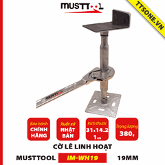 Cờ Lê Linh Hoạt MUSTTOOL IM-WH19 19mm - Chính hãng