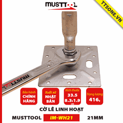 Cờ Lê Linh Hoạt MUSTTOOL IM-WH21 21mm - Chính hãng