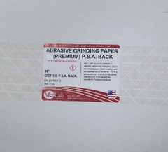 Giấy Nhám Loại Có Keo Đường kính 10" (250mm) P180 Metlab Hộp 100 Chiếc