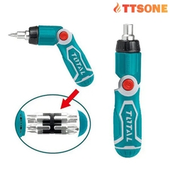 Bộ tô vít gấp 13 chi tiết TOTAL TACSD30136