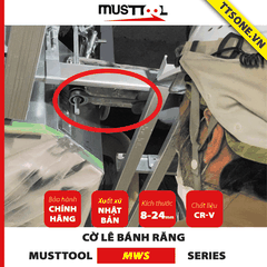 Cờ Lê Bánh Răng 12mm MUSTTOOL MWS-12 - Chính hãng