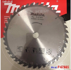 Lưỡi cắt gỗ Makita P-67885 (255mm)