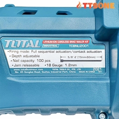 Máy Bắn Đinh Dùng Pin 20V TOTAL TCBNLI2001