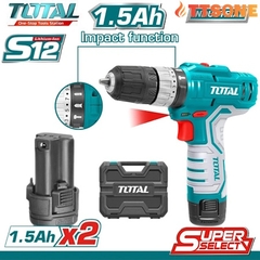 Máy Khoan Búa Dùng Pin 12V TOTAL TIDLI1232 - Chính Hãng