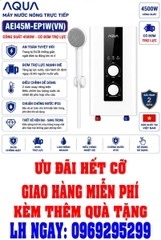 Máy tắm nước nóng trực tiếp Aqua 4500W AEI45M-EP1W(VN) CÓ BƠM