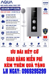 Máy tắm nước nóng trực tiếp AQUA AEI45M-FP1S(VN) (Có bơm)