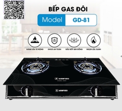BẾP GAS ĐÔI ASANZO GD81