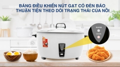 Nồi cơm nắp rời Sharp KSH-D1010V (10 lít)