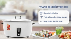 Nồi cơm nắp rời Sharp KSH-D1010V (10 lít)