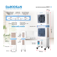Quạt hơi nước Daikiosan DM211