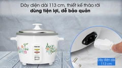 Nồi cơm nắp rời Toshiba RC-18MH1PV(F) (1.8 lít)
