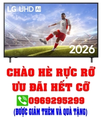 Smart Tivi LG AI 4K 43 Inch 43UA8055PSA