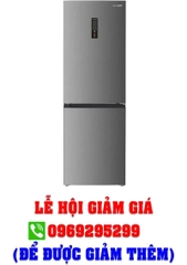 Tủ lạnh Sharp Inverter 323 lít SJ-BF330V-SL