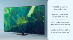 Smart Tivi Qled Samsung 4K 55 inch QA55Q70BAKXXV