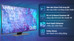 Smart Tivi QLED 4K 50 inch Samsung QA50Q80C