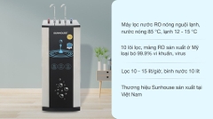 Máy lọc nước RO nóng nguội lạnh Sunhouse 10 lõi SHR76210CK