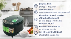 Nồi cơm điện tử Philips 1.8 lít HD4518