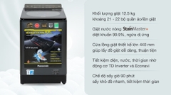 Máy giặt cửa trên Panasonic inverter 12.5kg NA-FD125V1BV