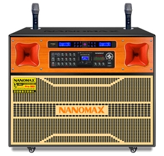 Loa Kéo Điện Karaoke Nanomax Pro-903 (Bass Đôi 40cm/ 2000w)