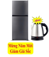 Tủ lạnh Sharp Inverter 181 lít SJ-X198V-SL