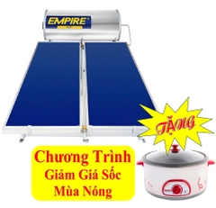 Máy năng lượng mặt trời tấm phẳng Empire Flat 300 lít