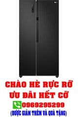Tủ lạnh LG Inverter 519 lít Side By Side GR-B256BL