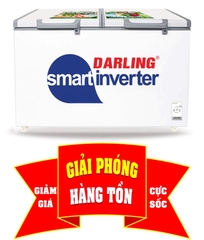Tủ Đông Mát Darling 2 Ngăn, 2 Dàn Lạnh Inverter DMF-3699WSI-4
