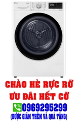 Máy sấy quần áo LG Inverter 10.5 kg DVHP50W (Sấy bơm nhiệt)