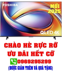 Smart Tivi QLED Toshiba AI 4K 75 Inch 75M450RP